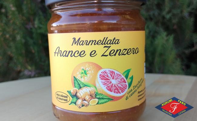 Marmellata di Arance e Zenzero - g 200