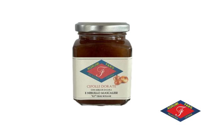 Cipolle Dorate con Miele di Zagara e Nerello Mascalese